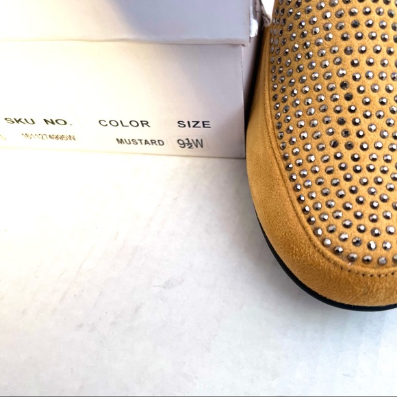 Angel Steps Wide Width Embellished Loafers - Picture 4 of 14